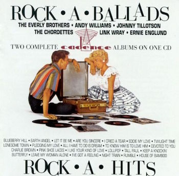 V.A. - 2on1 Rock-A-Ballads / Rock A Hits : Cadence Rec